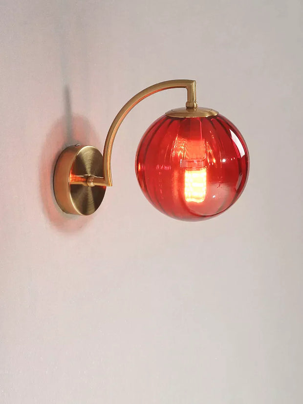 Elegant Glass Wall Sconce – Embrace Modern Elegance with a Soft Ambient Light