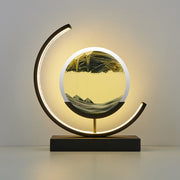 Enchanting 3D Sand LED Table Lamp - Breathtaking Natural Ambiance