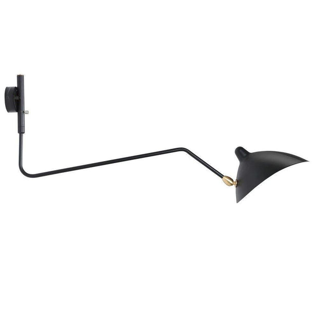 Single-Arm Wall Sconce Inspired by Mouille – Chic and Adjustable Design for Sophisticated Spaces