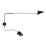 Single-Arm Wall Sconce Inspired by Mouille – Chic and Adjustable Design for Sophisticated Spaces