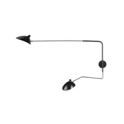 Single-Arm Wall Sconce Inspired by Mouille – Chic and Adjustable Design for Sophisticated Spaces