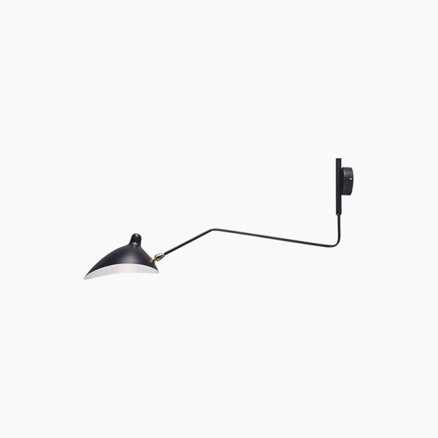 Single-Arm Wall Sconce Inspired by Mouille – Chic and Adjustable Design for Sophisticated Spaces