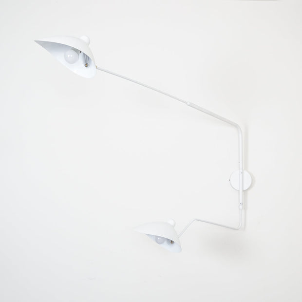 Single-Arm Wall Sconce Inspired by Mouille – Chic and Adjustable Design for Sophisticated Spaces