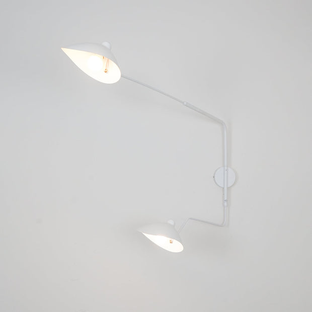 Single-Arm Wall Sconce Inspired by Mouille – Chic and Adjustable Design for Sophisticated Spaces