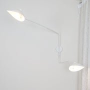Single-Arm Wall Sconce Inspired by Mouille – Chic and Adjustable Design for Sophisticated Spaces