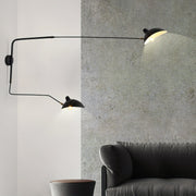 Single-Arm Wall Sconce Inspired by Mouille – Chic and Adjustable Design for Sophisticated Spaces