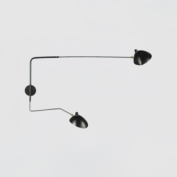 Single-Arm Wall Sconce Inspired by Mouille – Chic and Adjustable Design for Sophisticated Spaces