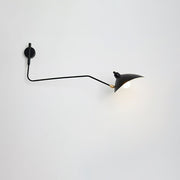 Single-Arm Wall Sconce Inspired by Mouille – Chic and Adjustable Design for Sophisticated Spaces