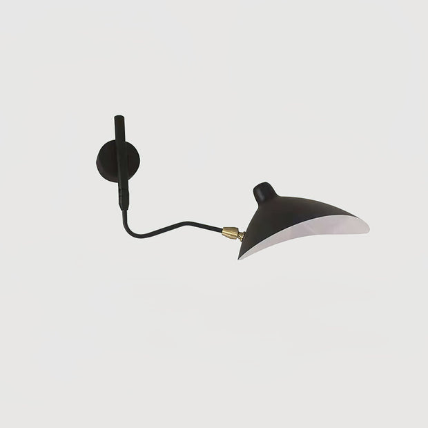 Single-Arm Wall Sconce Inspired by Mouille – Chic and Adjustable Design for Sophisticated Spaces