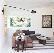 Single-Arm Wall Sconce Inspired by Mouille – Chic and Adjustable Design for Sophisticated Spaces
