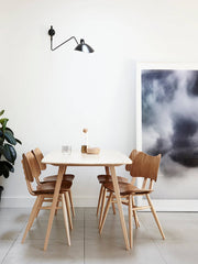 Single-Arm Wall Sconce Inspired by Mouille – Chic and Adjustable Design for Sophisticated Spaces