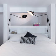 Single-Arm Wall Sconce Inspired by Mouille – Chic and Adjustable Design for Sophisticated Spaces