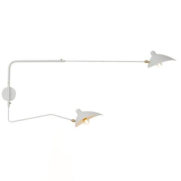 Single-Arm Wall Sconce Inspired by Mouille – Chic and Adjustable Design for Sophisticated Spaces