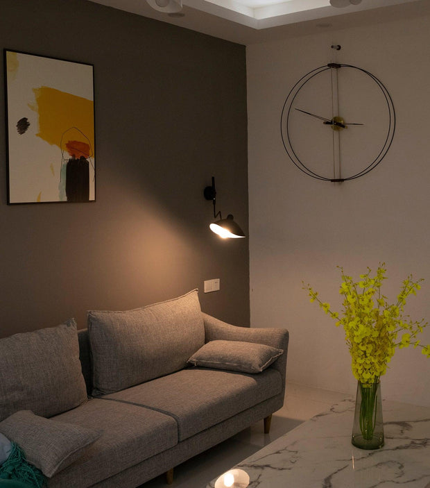 Single-Arm Wall Sconce Inspired by Mouille – Chic and Adjustable Design for Sophisticated Spaces
