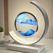 Enchanting 3D Sand LED Table Lamp - Breathtaking Natural Ambiance