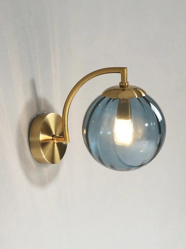 Elegant Glass Wall Sconce – Embrace Modern Elegance with a Soft Ambient Light