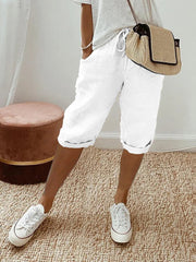 Shorts Légers et Confortables en Tissu Respirant avec Taille Élastique – Idéal pour les Jours Chauds