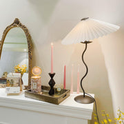 Chic Squiggle Table Lamp – Wavy Contemporary Elegance for Your Living Room, Bedroom, or Office