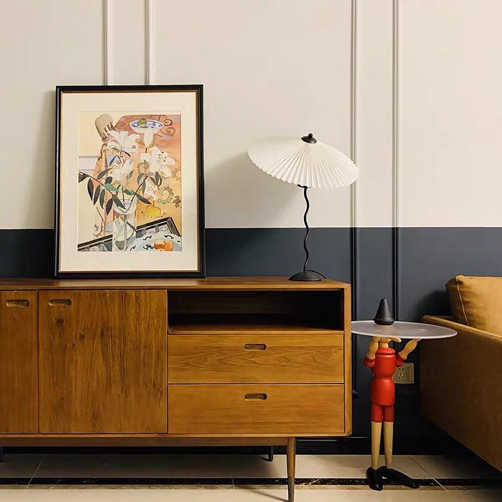 Lampe de Table Chic Squiggle – Élégance Contemporaine Ondulée pour Votre Salon, Chambre ou Bureau