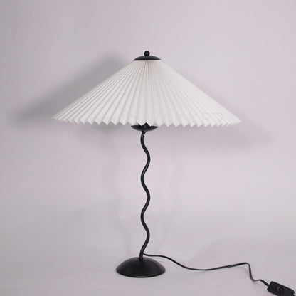 Lampe de Table Chic Squiggle – Élégance Contemporaine Ondulée pour Votre Salon, Chambre ou Bureau