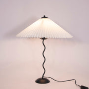 Chic Squiggle Table Lamp – Wavy Contemporary Elegance for Your Living Room, Bedroom, or Office