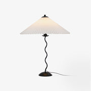 Chic Squiggle Table Lamp – Wavy Contemporary Elegance for Your Living Room, Bedroom, or Office