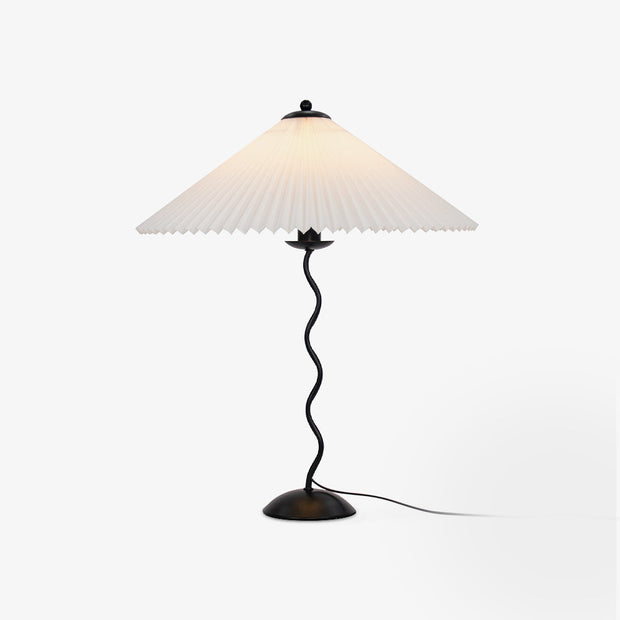Chic Squiggle Table Lamp – Wavy Contemporary Elegance for Your Living Room, Bedroom, or Office