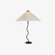 Chic Squiggle Table Lamp – Wavy Contemporary Elegance for Your Living Room, Bedroom, or Office