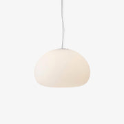 Chic Bao-Shaped Pendant – Contemporary Glass Design for a Warm Atmosphere