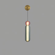 Radiant Golden Bellflower Wall Sconce – Elegant Beige Orchids for a Warm and Welcoming Atmosphere