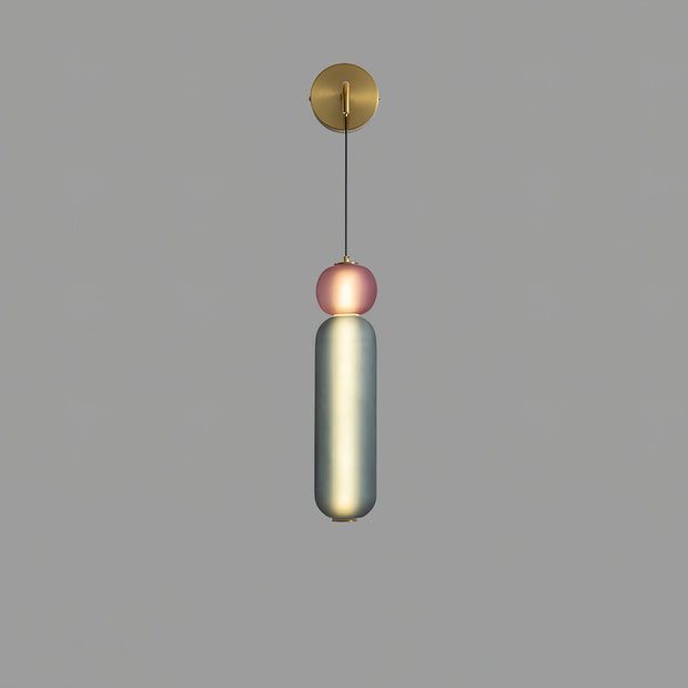 Radiant Golden Bellflower Wall Sconce – Elegant Beige Orchids for a Warm and Welcoming Atmosphere