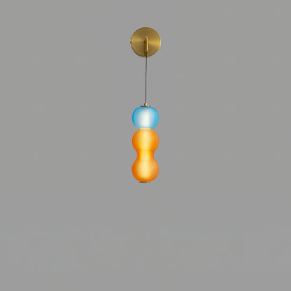 Väggapplikation Bellflower Gyllene Strålande – Eleganta Beige Orkidéer för en Varm och Välkomnande Atmosfär