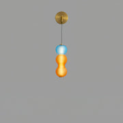 Radiant Golden Bellflower Wall Sconce – Elegant Beige Orchids for a Warm and Welcoming Atmosphere
