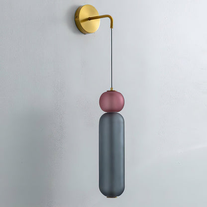 Väggapplikation Bellflower Gyllene Strålande – Eleganta Beige Orkidéer för en Varm och Välkomnande Atmosfär