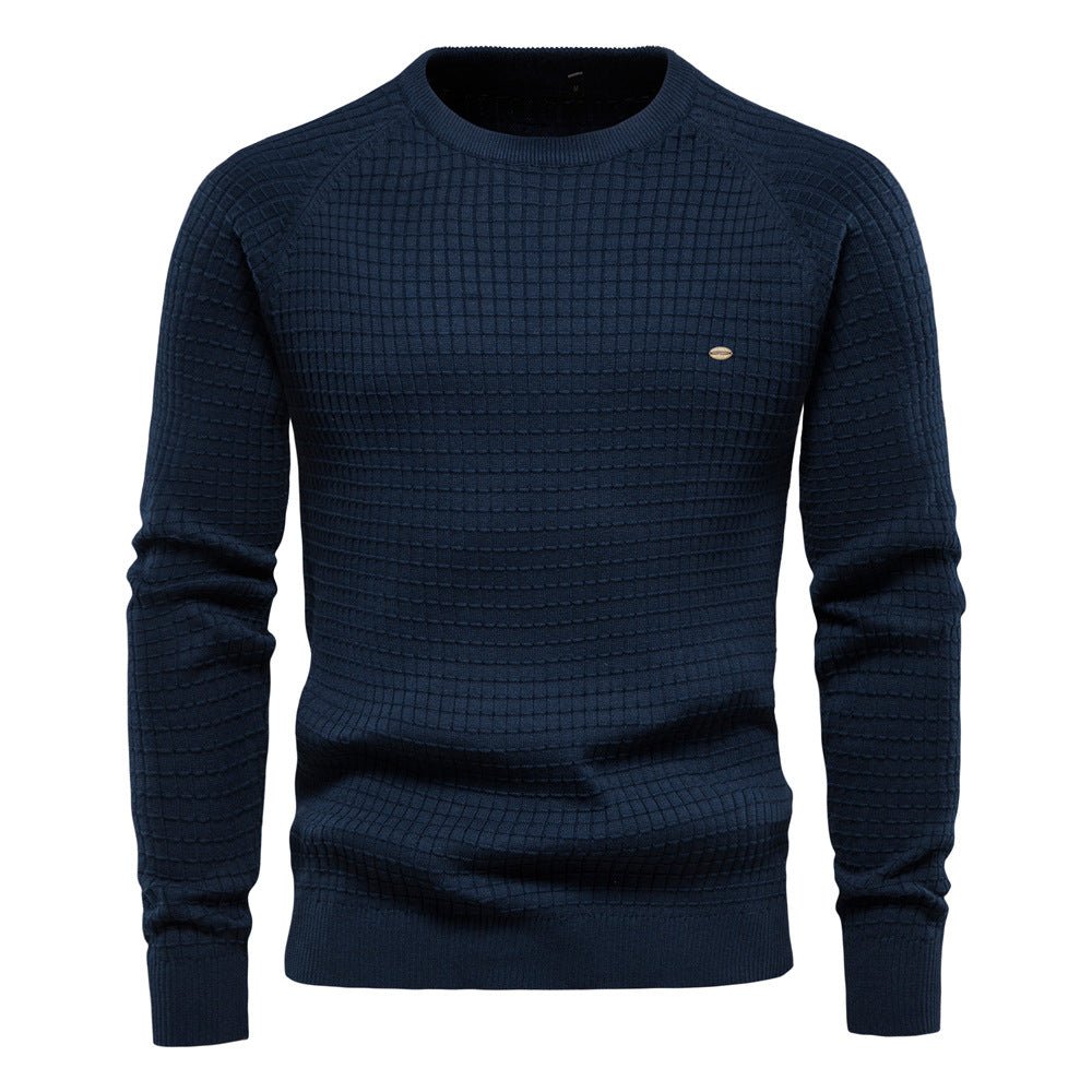 Sweatshirt Texturé Karl en Tissu Respirant – Confort Optimal et Style Moderne, Coupe Décontractée, Idéal pour Quotidien et Bureau
