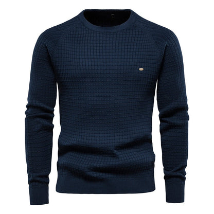 Sweatshirt Texturé Karl en Tissu Respirant – Confort Optimal et Style Moderne, Coupe Décontractée, Idéal pour Quotidien et Bureau