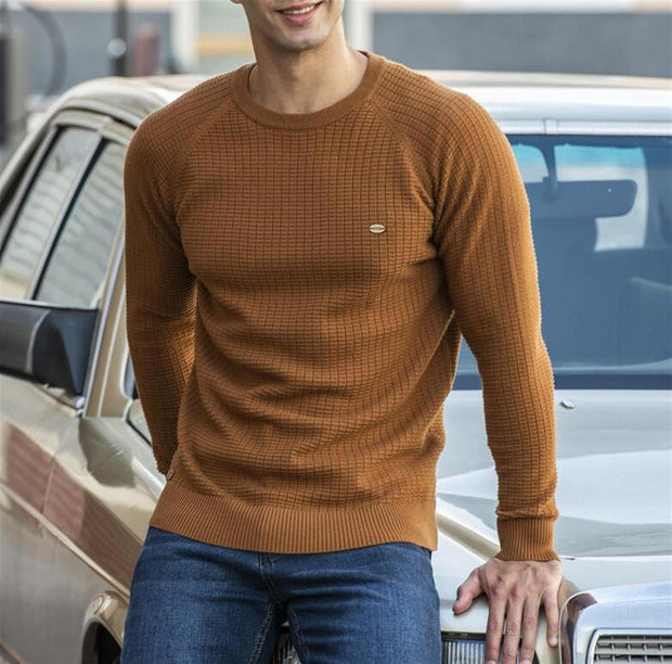 Textured Karl Sweatshirt in Breathable Fabric – Optimal Comfort and Modern Style, Relaxed Fit, Ideal for Daily Wear and Office