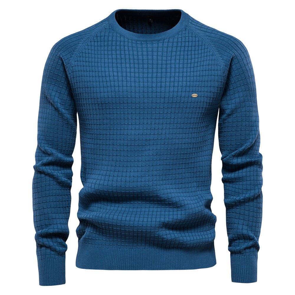 Sweatshirt Texturé Karl en Tissu Respirant – Confort Optimal et Style Moderne, Coupe Décontractée, Idéal pour Quotidien et Bureau