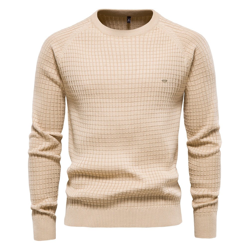 Sweatshirt Texturé Karl en Tissu Respirant – Confort Optimal et Style Moderne, Coupe Décontractée, Idéal pour Quotidien et Bureau