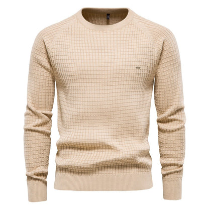 Sweatshirt Texturé Karl en Tissu Respirant – Confort Optimal et Style Moderne, Coupe Décontractée, Idéal pour Quotidien et Bureau
