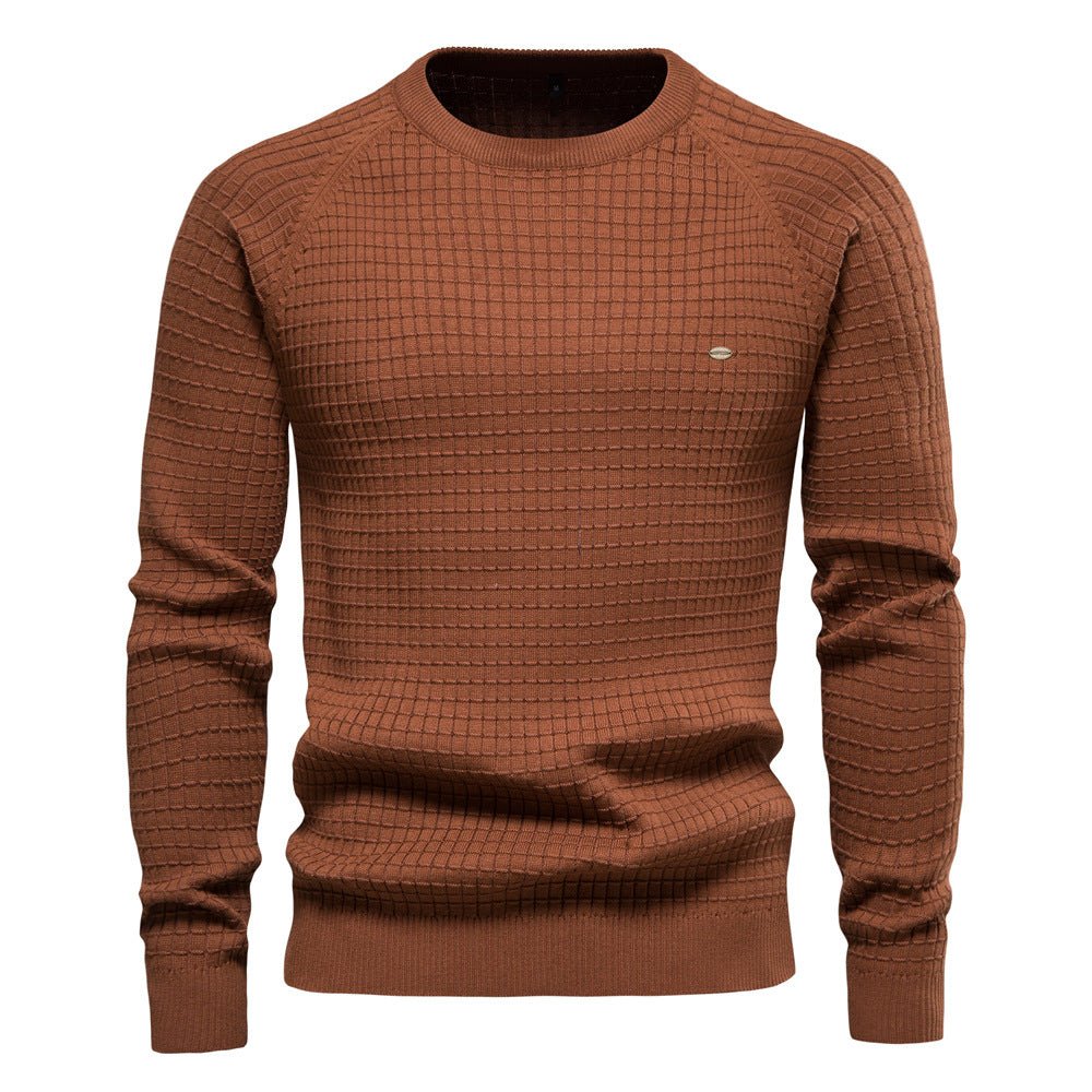 Sweatshirt Texturé Karl en Tissu Respirant – Confort Optimal et Style Moderne, Coupe Décontractée, Idéal pour Quotidien et Bureau