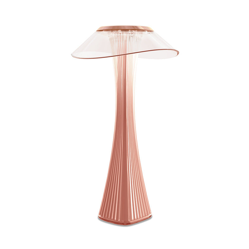 Lampe de table en cristal sophistiquée – Illumination LED élégante avec luminosité réglable