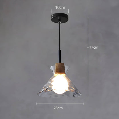 Suspension en verre élégante Tokyo – Luminaire de plafond minimaliste disponible en 1 ou 3 têtes