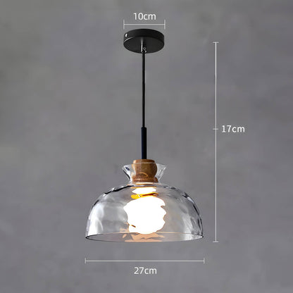 Suspension en verre élégante Tokyo – Luminaire de plafond minimaliste disponible en 1 ou 3 têtes