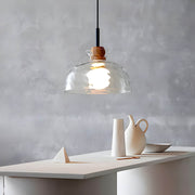 Suspension en verre élégante Tokyo – Luminaire de plafond minimaliste disponible en 1 ou 3 têtes