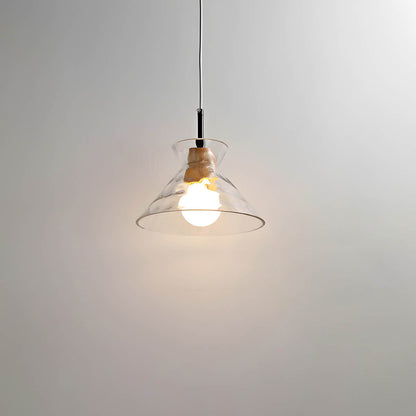Suspension en verre élégante Tokyo – Luminaire de plafond minimaliste disponible en 1 ou 3 têtes
