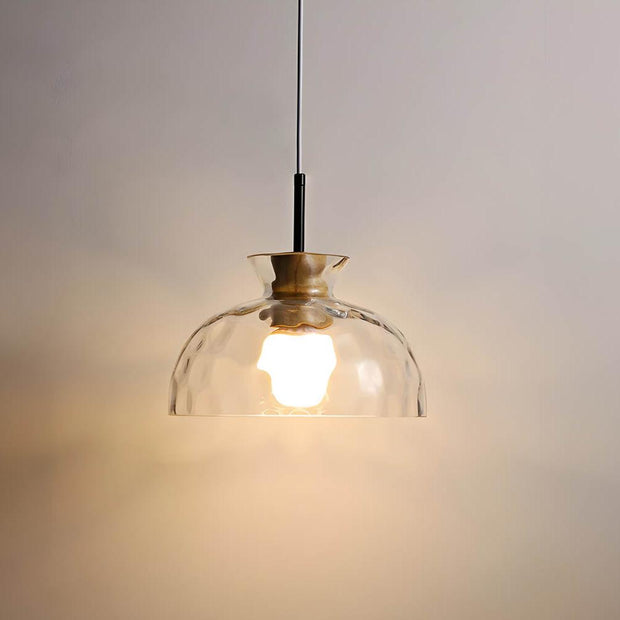 Suspension en verre élégante Tokyo – Luminaire de plafond minimaliste disponible en 1 ou 3 têtes