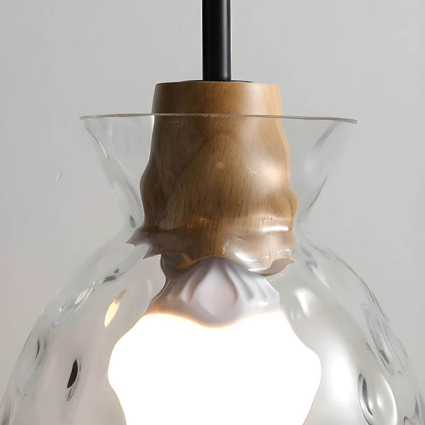 Suspension en verre élégante Tokyo – Luminaire de plafond minimaliste disponible en 1 ou 3 têtes