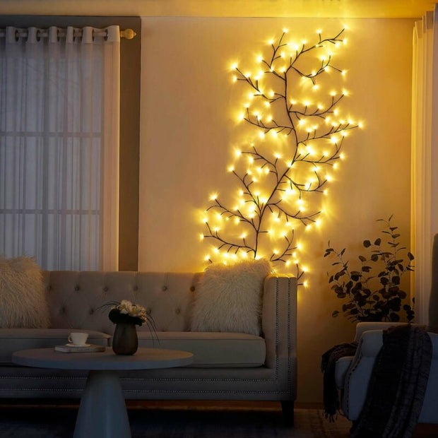 Whimsical Willow Vine Lamp – Create a Relaxing Atmosphere for Your Space