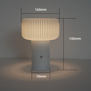 Enchanting LED Mushroom Night Light – Versatile Dimmable Table Lamp with 3 Captivating Color Modes